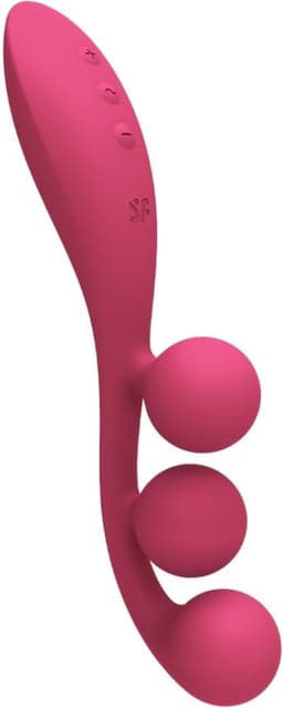 Satisfyer 'Tri Ball 1', 20,5 cm, oplegvibrator, 3 motoren — thumbnail 5