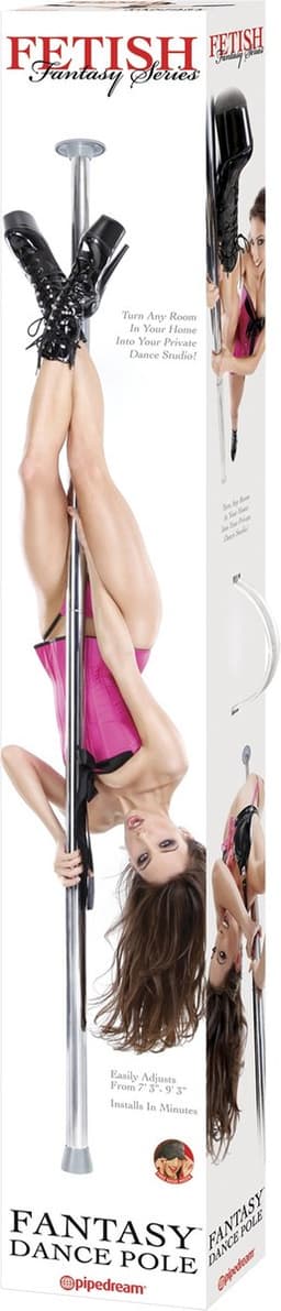 Fetish Fantasy Series Danspaal Fantasy Dance Pole (zilverkleurig) — thumbnail 3