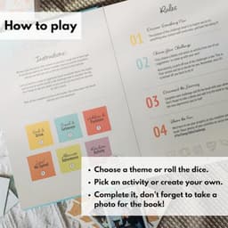 Avonturenboek Voor Koppels - Date Night Ideeën - Samen Herinneringen Maken - 60+ Kras Activiteiten - 27 x 22 cm — thumbnail 3