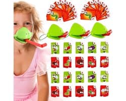 Kikkerspel Tongspel - Interactief Spel - Feestjes Spelen - Snelheidsspel - Voor 2 of 4 spelers - Meerdere kleuren