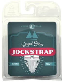 MM Sports The Original No. 10 Swimmer/Jogger Jockstrap 3 inch White - MAAT S - Heren Ondergoed - Jockstrap voor Man - Mannen Jock — thumbnail 5