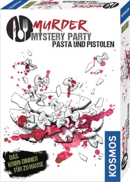 Misdaad Diner Spel - Pasta en Pistolen voor 8 Spelers — thumbnail 1