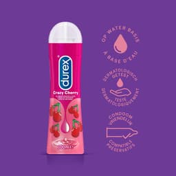 Durex Play Cheeky Cherry - Kers - Waterbasis Glijmiddel - 50 ml — thumbnail 3