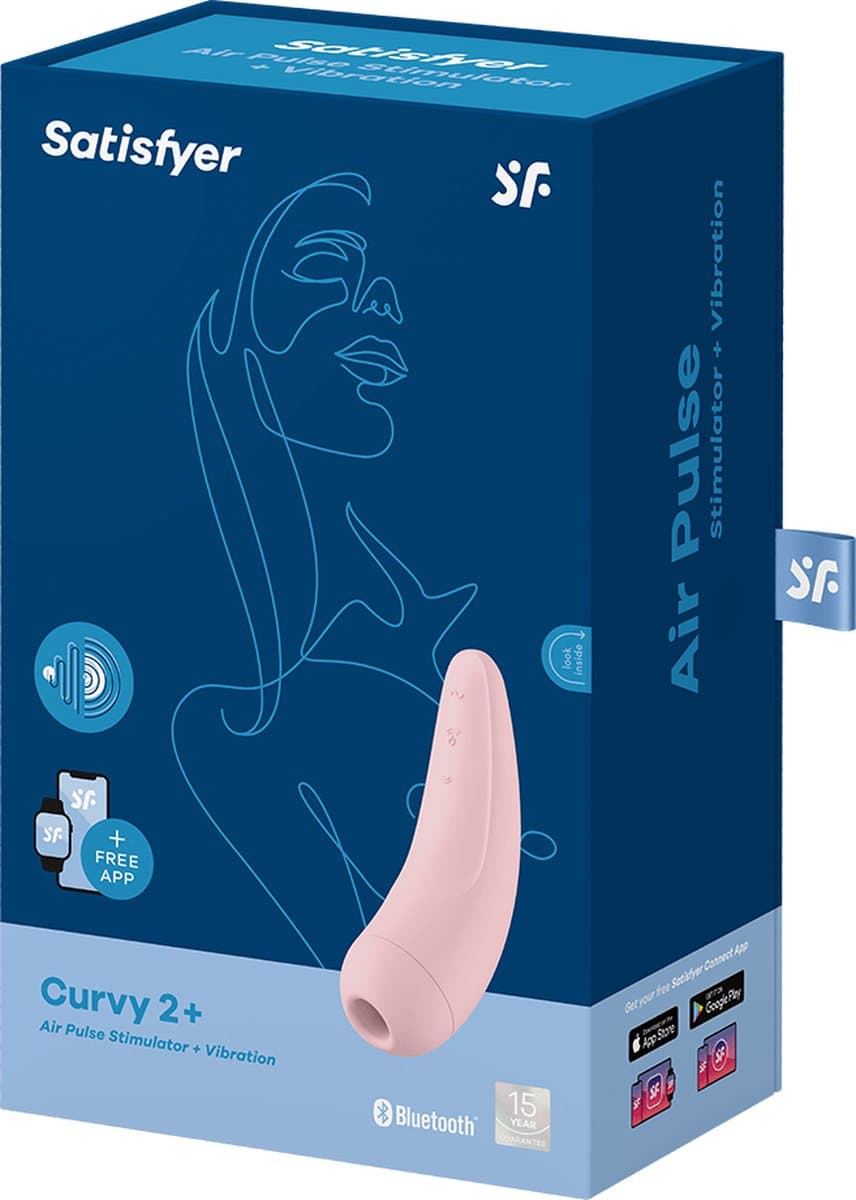 Satisfyer 'Curvy 2+', 13,5 cm, met app — afbeelding 1