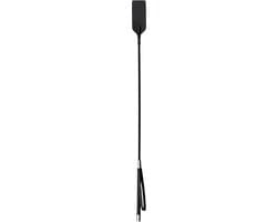 EasyToys - Zweep SM met Lange Steel - Zweep Sex Musthave voor SM liefhebber - Kinky Zweep met Lange Steel - BDSM - Zwart — thumbnail 1