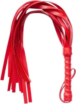Erotische Zweep – BDSM – Seks zweep – Bondage – Sm zweepje – Polyurethaan - Rood — thumbnail 2