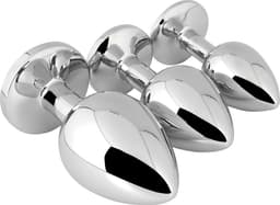Banoch - Buttplug Aurora Rainbow Small - Metalen buttplug - Diamant steen - Regenboog — thumbnail 5