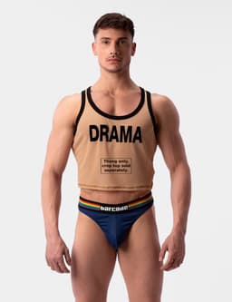 Barcode Berlin Pride Thong Navy - MAAT S - Erotisch Heren Ondergoed - String voor Man - Sexy mannen String — thumbnail 2