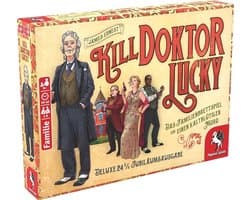 Strategisch Bordspel: Jacht op Doctor Lucky in Zijn Villa