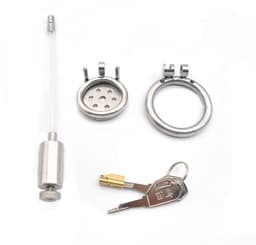 Nooitmeersaai - Dilator pin met kooi - Metaal - Zilverkleurig - 40mm — thumbnail 5