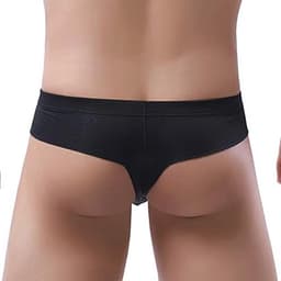 Heren Ondergoed Slips - Zachte Ademende Onderbroek lage Taille Trunks Pack — thumbnail 4