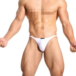 Lage Taille G-Strings voor Heren - Effenen Ondergoed van S-XXL — thumbnail 2