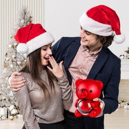 Eeuwige Rozenbeer met Halsketting - Romantisch Cadeau voor Vrouwen — thumbnail 5