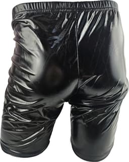 BamBella ® - Boxer short - Maat L/XL - Datex Zwart penis sleeve korte broek SM kleding BDSM erotische heren kleding ondergoed lingerie onderbroek — thumbnail 4