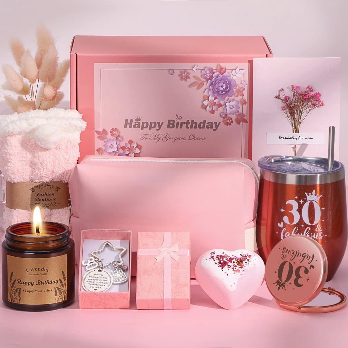 30e verjaardagscadeaus voor vrouwen - gepersonaliseerde verjaardagmanden en grappige geschenkideeën — afbeelding 1