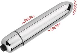 Mini Bullet Vibrator I Mini Vibrator I Vibrator voor Vrouwen I Clitoris en G Spot Stimulatie I Zilver — thumbnail 2