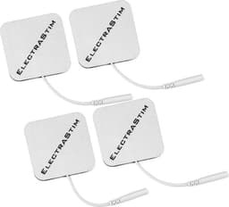 Square Self Adhesive Pads - 4 pack - elektronische stimulatie — thumbnail 2