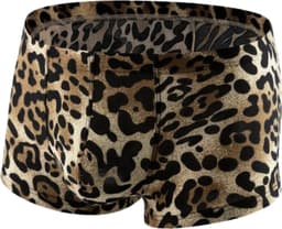 LekkerStout Heren Luipaardprint Boxershorts - Bruin/Zwart - Sexy Herenondergoed | L | ( LS163 ) — thumbnail 1