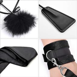 Quick Relief Bed Restraint™ - Bondage set Handboeien en enkelboeien bed - SM Bed Restraint Straps Handboeien - Bondage Sex — thumbnail 2