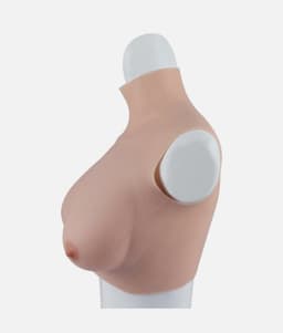 Siliconen borsten- E cup- Nep Borsten- 100% siliconen- 2800 gram -Crosdresser- Travestiet- Cosplay-Breastplate-Travestie- Natuurlijke look- — thumbnail 4