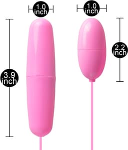 Dubbele Vibratie-Eitjes met Afstandsbediening – Roze – Multi-Speed Stimulator voor Intense Genotservaring — thumbnail 5