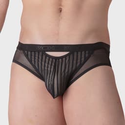 WOH microfiber herenslip personal allure mesh zwart — thumbnail 2