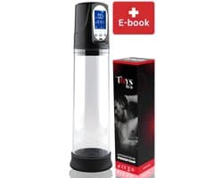 Toys Hub® Automatische Penispomp Deluxe - Met 2 Penisringen - Elektrisch - USB Oplaadbaar - LED Scherm - Sex Toys voor Mannen - Penis Vergroter
