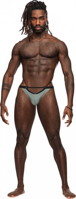 Male Power 455276JASM - Micro V Thong S/M — thumbnail 2