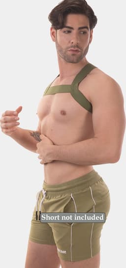 Barcode Berlin Harness Matt Pop Grasslandbeige - MAAT XS — thumbnail 5