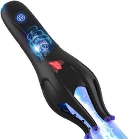 360 Graden eikel stimulator - Vibratie Octopus - Likken en vibreren - 15 verschillende standen - Langere erectie -Hevigere orgasmes - — thumbnail 1