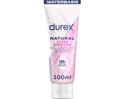 Durex Glijmiddel Natural - Extra Sensitive  - 100% natuurlijk - 100ml