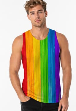 Regenboog Hemd - Pride - Sexy - Rollenspel - Mannen — thumbnail 2