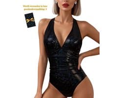 Erotische Lingerieset Dames - Erotische Body – Erotisch Badpak – Sexy Badpak – Sexy Lingerie – Zwart – Premium Kwaliteit – Corrigerend – Clubwear – Festival Outfit – Dare to Undress – Verkrijgbaar in XS/S, M, L & XL