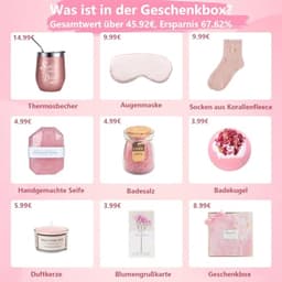 Cadeauset Vrouwen - Verjaardagset - Liefde Tonen - 8 Delig - 20 cm - Rosé — thumbnail 5