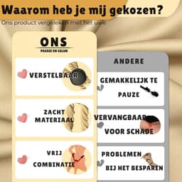 VIN® Sex Toys voor Koppels - 4 Delen Set - SM Pakket – Handboeien - Bondage - Vastbinden - Kit - Startset - Handboeien - BDSM — thumbnail 4
