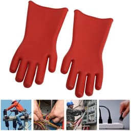 Dailygoods - Elektrisch Geïsoleerde Handschoenen - Hoogspanningshandschoenen - Veiligheid voor Elektrisch Werk - 375 mm - Isolerende Handschoenen - Be... — thumbnail 2