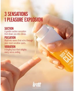 INTT - Suck My Clit Gel Tropical Mango - 15ml — thumbnail 5
