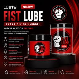 Lusty Fist Glijmiddel op Waterbasis 1000 ml - Extra Dik Glijmiddel Voor Het Fisten - Fist It - Extra Dik Glijmiddel - Fisting Gel - Fist Fucking Gel - Fisting Glijmiddel — thumbnail 3