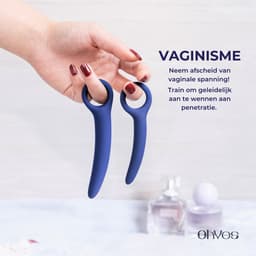 Dilator set Vaginisme - Dilators voor vrouwen - 5 delige Dildo of Pelottes set — thumbnail 5
