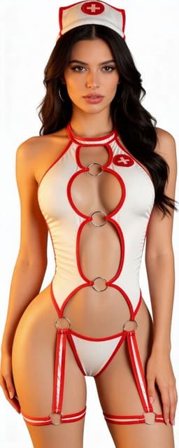 Sexy Verpleegster Lingerie - Zuster - Arts - Nurse — thumbnail 1