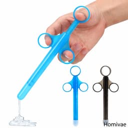 Homivae - Glijmiddel Injector – Hygiënische Applicator met Spuit – Voor Anaal & Vaginaal Gebruik – Herbruikbaar & Schoonmaken — thumbnail 3