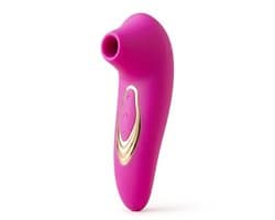 Luchtdruk Vibrator - Tepelzuiger - Clitoris en G-Spot Stimulator - Mini Reis Vibrator