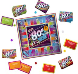 Jaren 80 Bordspel - Retro Party Spel - Avond Entertainment - 500 Nostalgische Vragen — thumbnail 3