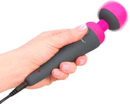 Palmpower Wand Vibrator - Massager - met verwisselbare kop - roze — thumbnail 4