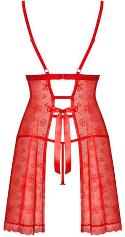 Obsessive - Claussica Babydoll & Thong XL/2XL — thumbnail 3