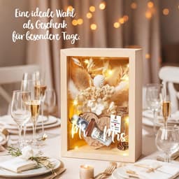 Romantische Huwelijksgeschenken voor Bruidspaar met Eeuwige Bloemen en Persoonlijke Touch — thumbnail 2
