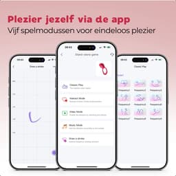 Kinkk Draagbare Vibrator - Clitoris Stimulator - Vibrator voor Koppels - Sex Toys voor Vrouwen - Stil en Discreet - Waterafstendig - 10 Vibratie Standen - Afstandsbediening en app — thumbnail 4