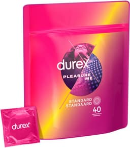 Durex - Condooms - Pleasure me 40st x3 - Voordeelverpakking — thumbnail 1