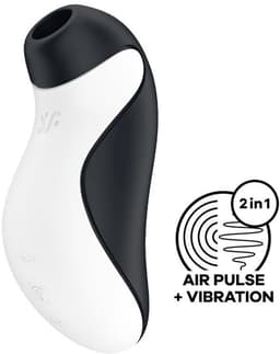 Satisfyer, vibrator, drukgolfvibrator, 'Orca', 11,5 cm, 2 apart regelbare motoren, waterdicht (IPX7), ergonomisch design — thumbnail 3