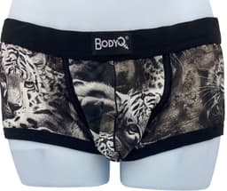 BodyQ Male Lingerie - Sexy Men’s Underwear Boxer – Tiger Look - Maat S — thumbnail 1